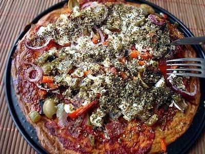 Pizza z twarogu jako zdrowa alternatywa