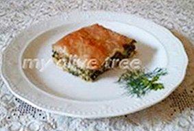 Spanakopitta - pita z fillo i szpinakiem