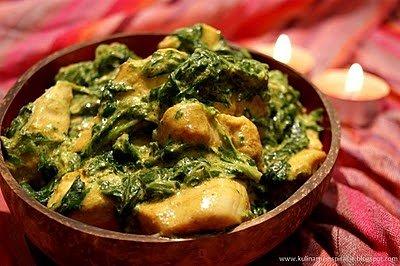 Chicken Palak na skróty