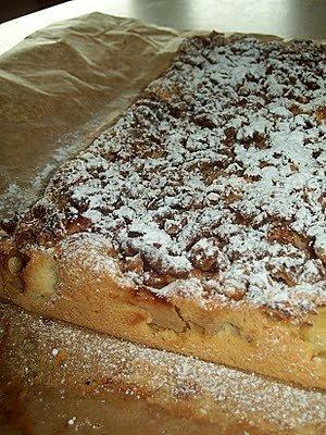 Ciasto z jabłkami i orzechami