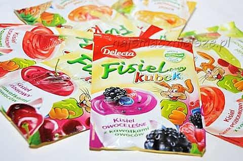 Fisielowy kubek – kisiel od Delecty