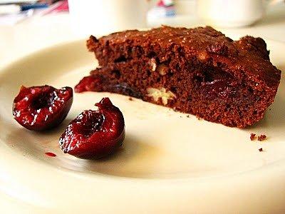 Cherry cherry brownies