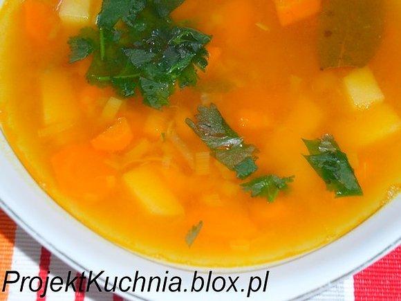 Zupa dyniowo-marchwiowa