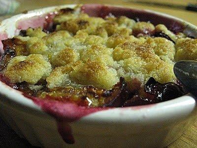 Crumble ze śliwkami