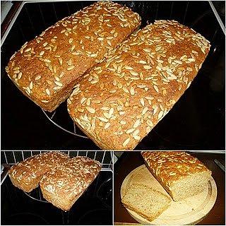 Rugbrød ze słonecznikiem
