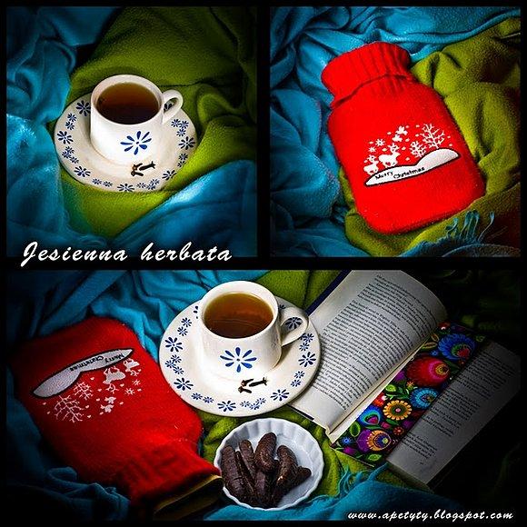 Jesienna herbatka do apetycznej lektury
