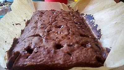 Bardzo czekoladowe brownie z krówkami