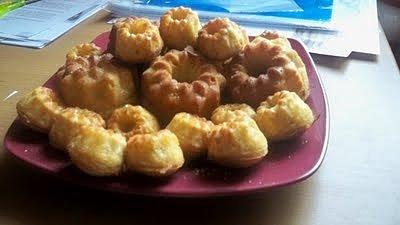 Muffinki a la pączki angielskie