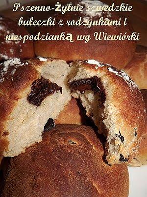 Wegańskie bułeczki szwedzkie z rodzynkami i aromatami