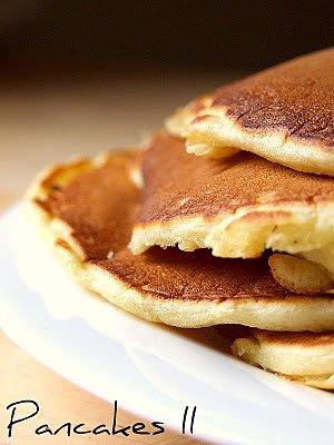 Puszyste pancakes na śniadanie