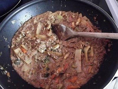 Sos do makaronu, ryżu i kaszy z warzywami i curry