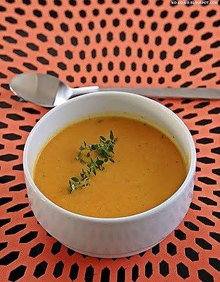 Zupa marchewkowo-jabłkowa