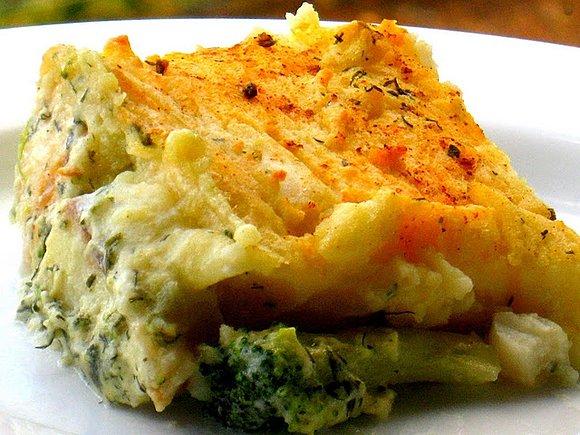 Fish pie - tradycyjna brytyjska zapiekanka rybna