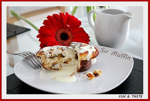 Sir Muffin - muffiny z farszem serowym i skórką kandyzowaną