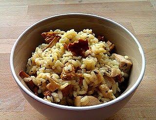 Risotto z kurkami
