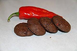 Ciastka czekoladowe z chili