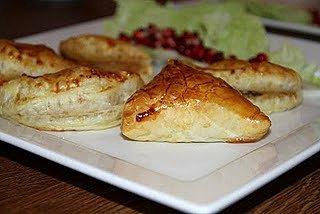 Pierożki z ciasta francuskiego