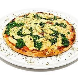 Pizza ze szpinakiem