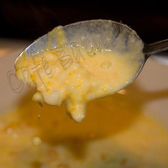 Zupa mleczna na dyni z zacierkami