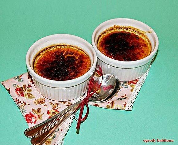 Dyniowy krem brulee