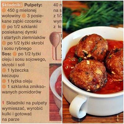 Kulki mięsne na parze