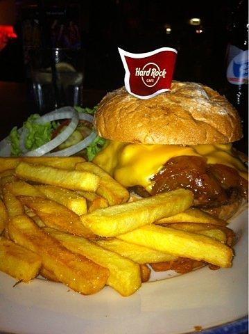 Burgery w Hard Rock Cafe
