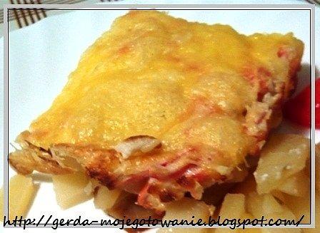 Картошка с кальмарами