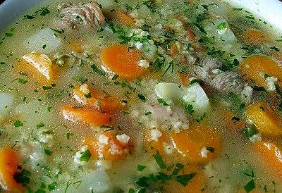 Polska zupa - krupniczek