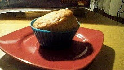 Bananowe muffinki z krówkami