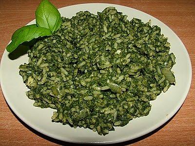 Risotto szpinakowe