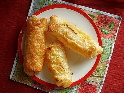 Francuskie rurki z lemon curd