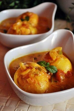 Curry z jajek
