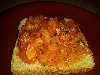 Bruschetta z pomidorami i bazylią wg Baby