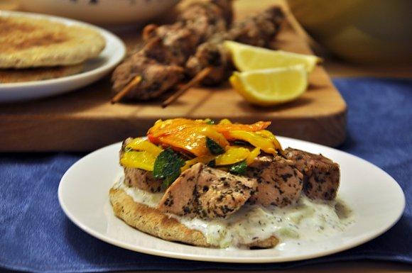 Grecki fast food Souvlaki
