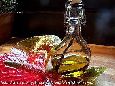 Oliwa aromatyzowana wanilią domowa