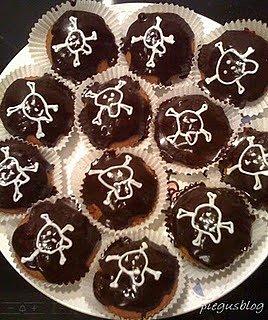 Pirackie muffiny czekoladowe