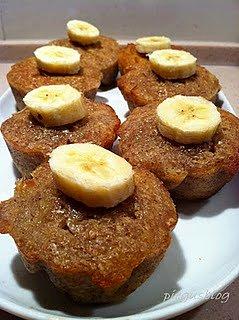 Muffinki bananowe
