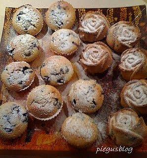Muffinki z jagodami