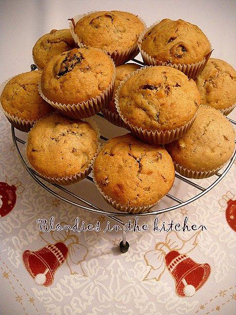 Piernikowe muffiny z bakaliami