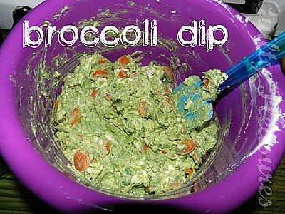Broccoli and feta dip