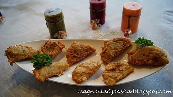 Pierożki w chrupiącej skorupce smażone na głębokim oleju