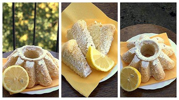 Babka piaskowa cytrynowa
