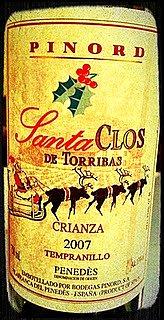Pinord santa clos de torribas crianza 2007 - wino świąteczne