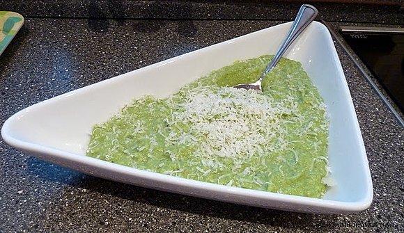 Puree z brokułów