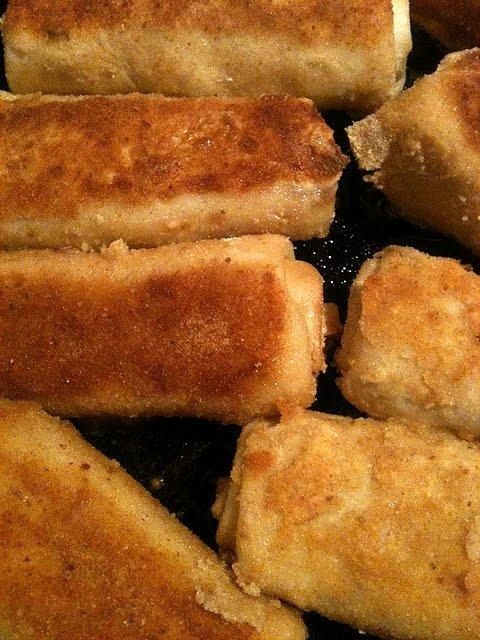 Krokiety z kapustą i pieczarkami