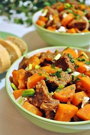 Curry z wołowiny i marchewki
