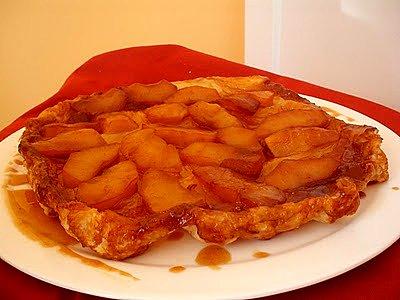 Tarta tatin na spodzie francuskim