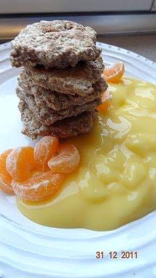 Pancakes z płatków owsianych i przyprawami