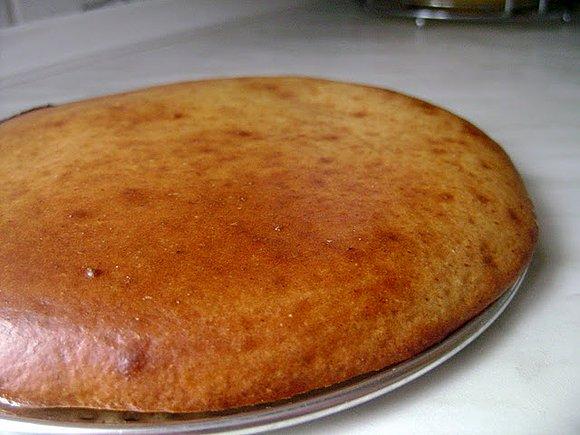 Miodowy biszkopt spód do ciast bez cukru