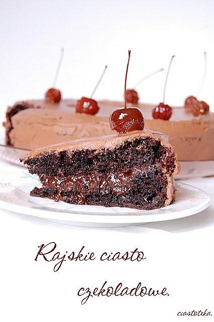 Rajskie ciasto czekoladowe